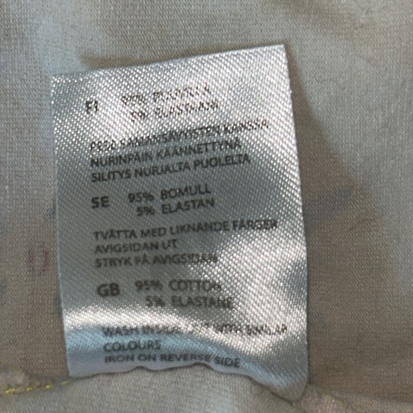 Pippi Longstocking toddler yellow summer short sleeved dress girls - Picture 6 of 6